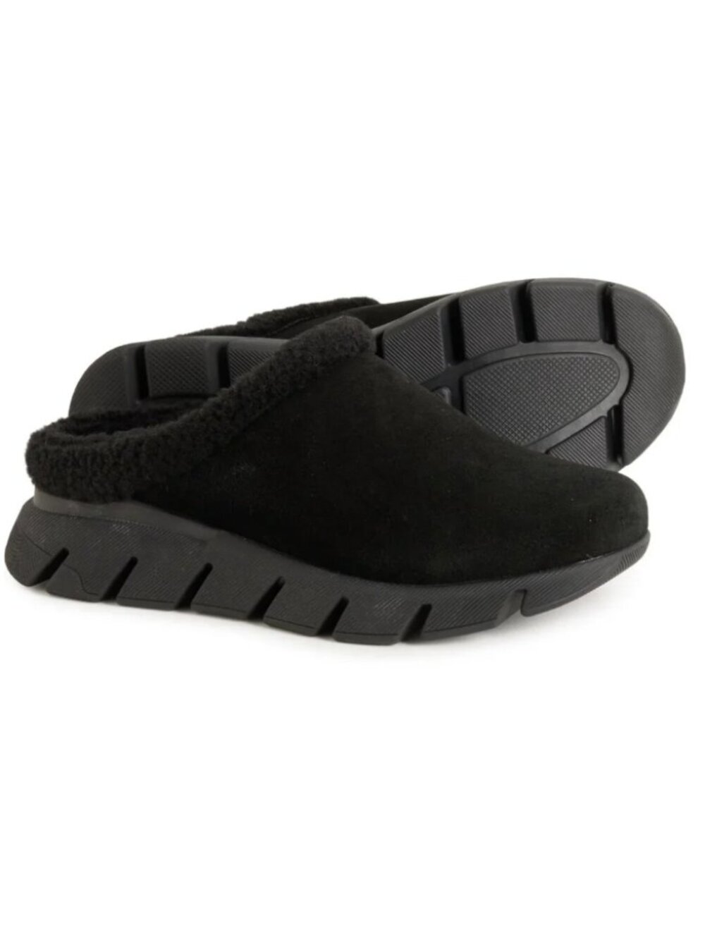 MIA Aric Suede Clogs - Shearling Lined **New in Original Box